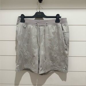 Lululemon Athletica Light Gray Camo Shorts